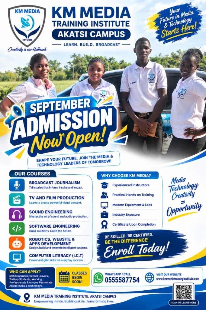 YOUR DREAM IN MEDIA STARTS THIS SEPTEMBER – AND WE'RE READY FOR YOU!